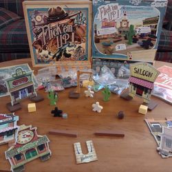 Flick 'Em Up - board game - original wooden edition - rare, OOP?