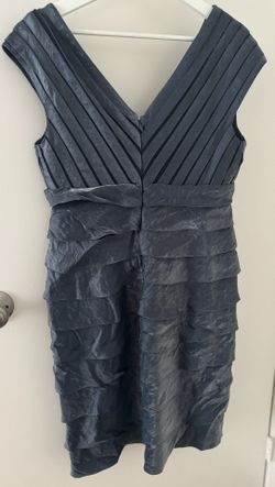 Adrianna Papell Dress Size 12 Grey