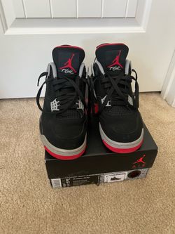 Air Jordan Bred 4 -2019 Pair size 9.5
