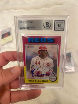 2024 Topps Heritage Elly de La Cruz auto