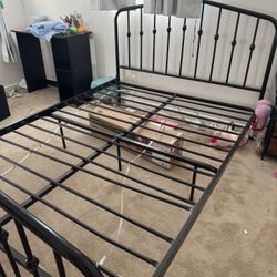 Full Metal Bed Frame 