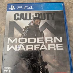 Modern Warfare Playstation