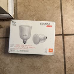 Sengled Pulse Dimmable LED Wireless JBL Bluetooth Speaker NEW