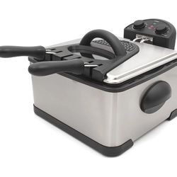 4qt Dual Basket Deep Fryer