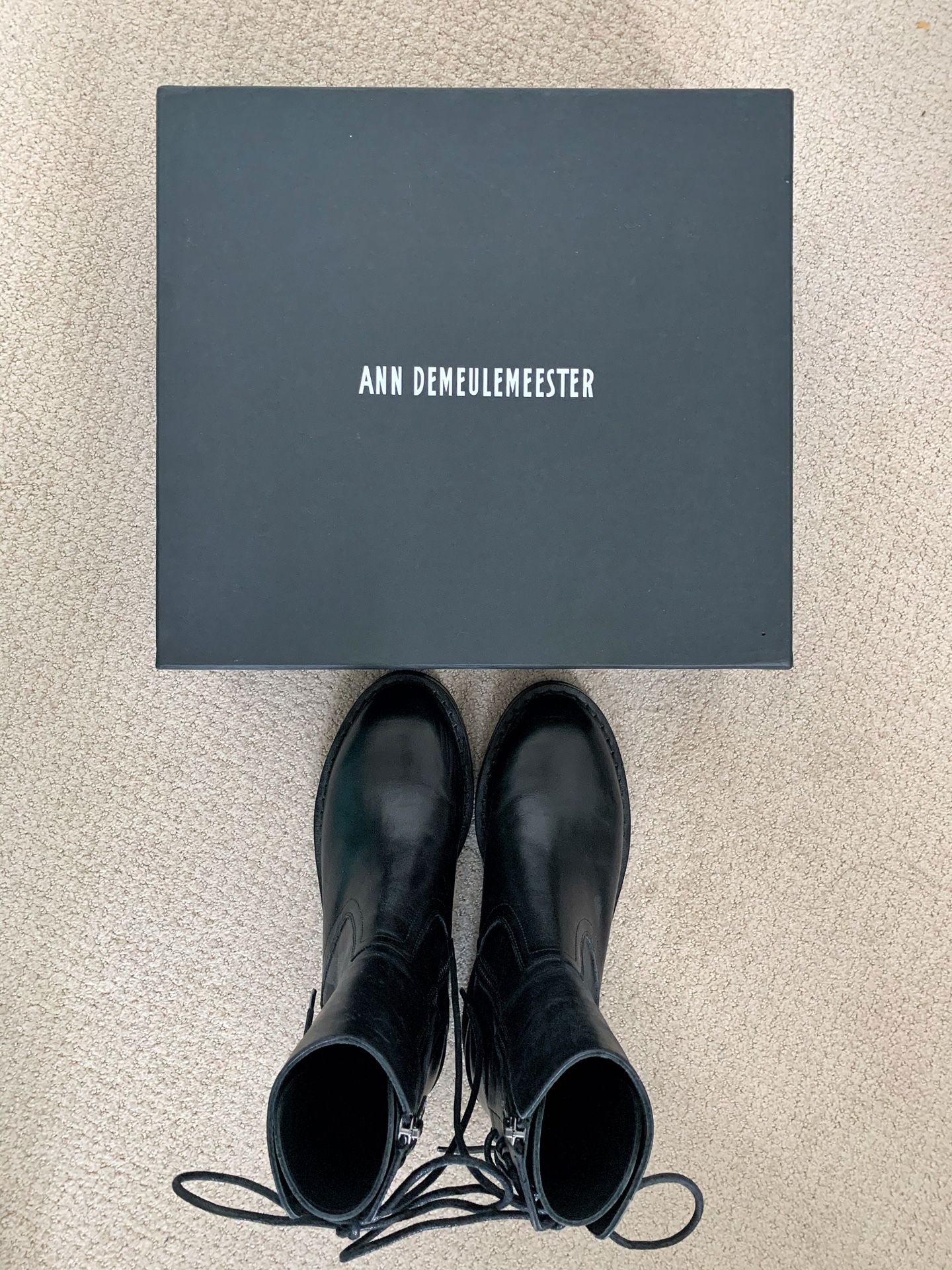 Ann Demeulemeester Boots Size 38