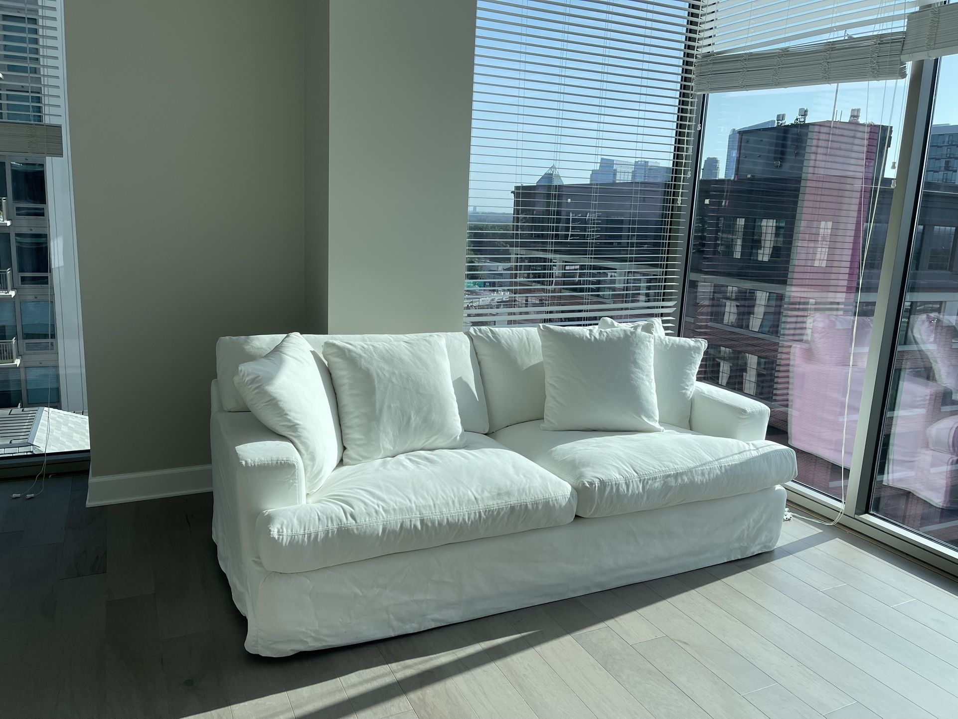 White Sofas