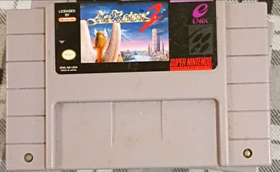 ActRaiser 2 SNES Cartridge