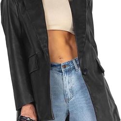 Shacket Coat with Pockets Womens Size Medium