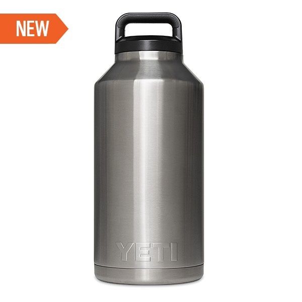 ✅ YETI 64OZ RAMBLER STAINLESS STEEL THERMOS