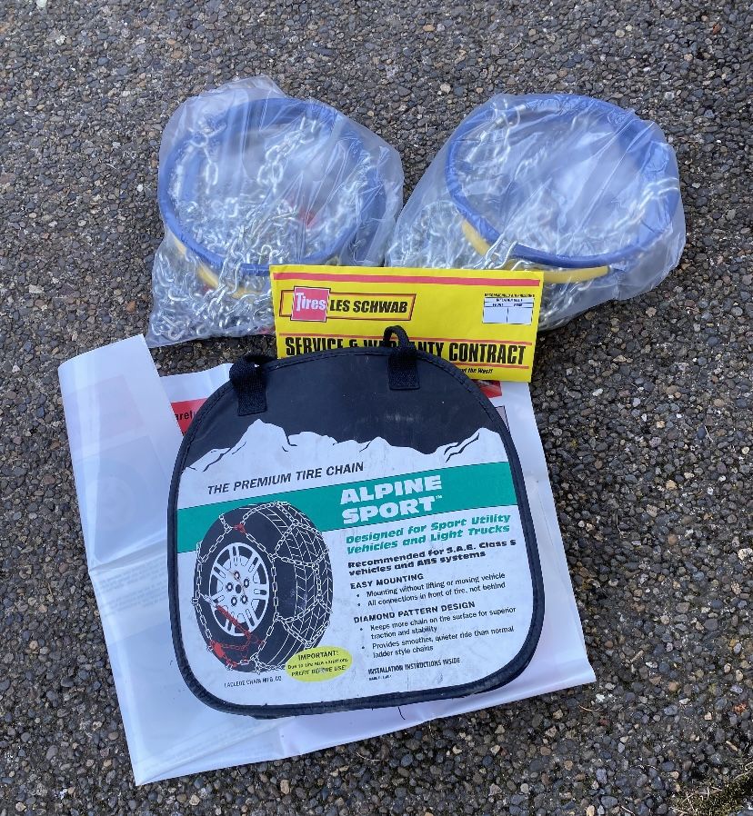 Les Schwab Alpine Sport Tire Chains