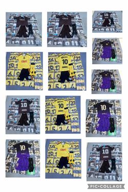 ⚽️🔥 SOCCER UNIFORM SETS — AMÉRICA, REAL MADRID & BARCELONA 🔥⚽️ 💰 $40 EACH COMPLETE SET 📦 Ready for immediate pickup 🇺🇸 Shipping available anyw
