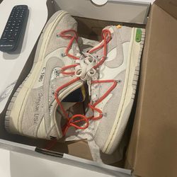 Off white dunk lot 13