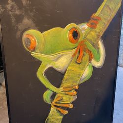 Frog Painting . Pick Up Only, FREE