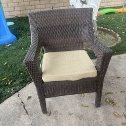 Outdoor Chair with Cushion