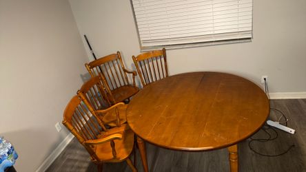 Dining table with 4 chairs