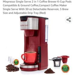 ☕️ 2 In 1 BREWING FUNCTION - Our Single Serve Coffee maker 