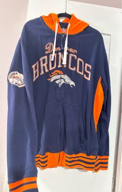 XXL Denver Broncos zip up hoodie