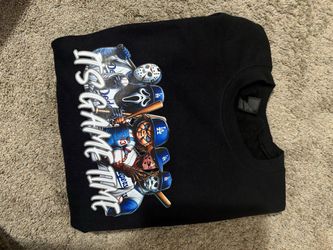 LA Dodgers Horror Characters Graphic Sweatshirt