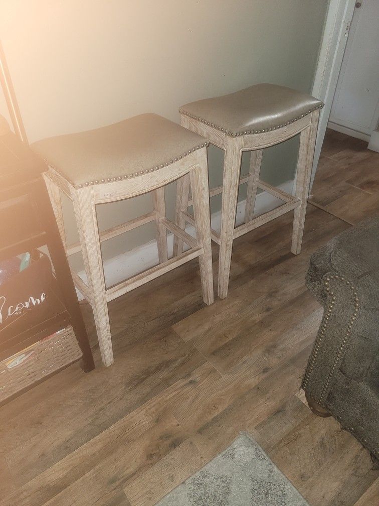 Bar Stools Set Of 2 