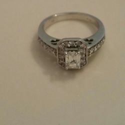 14k Gold Diamond Engagement ring