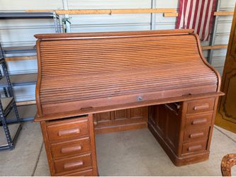 Antique roll top  desk