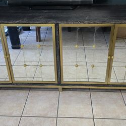 Wood And Glass Cabinet