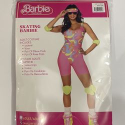 Barbie Skating Adult Costume Size Small