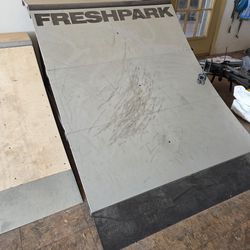 4 Foot Freshpark Half Pipes (2 Ramps)