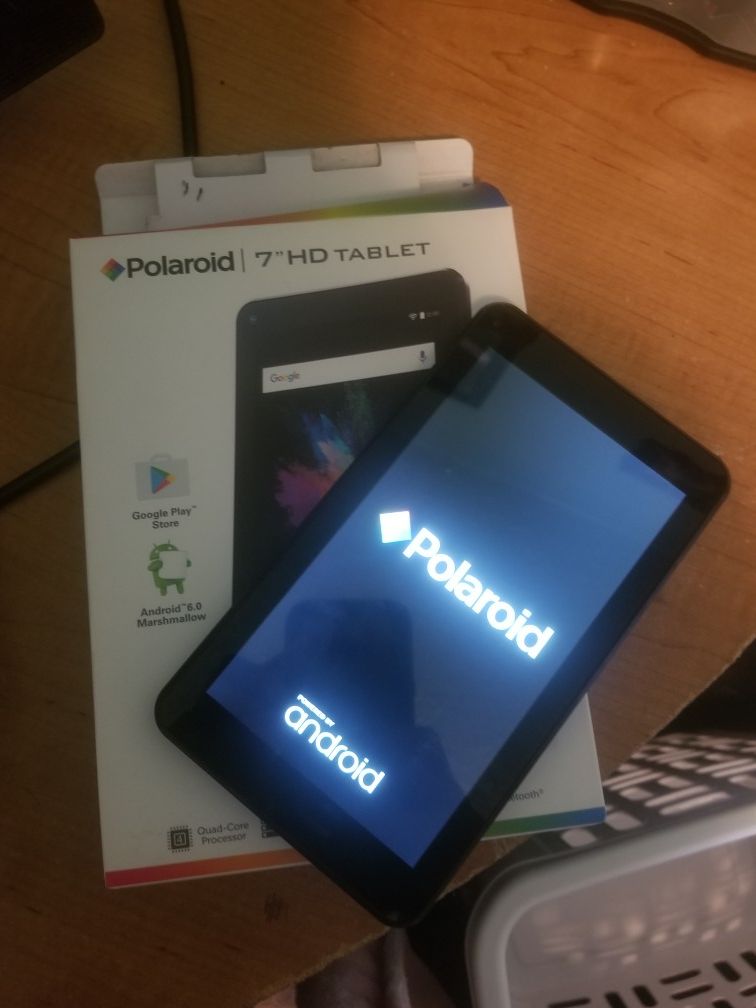 "7" HD Tablet Android Polaroid