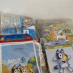 Bluey Party Decorations