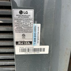 Portable air conditioning  LG