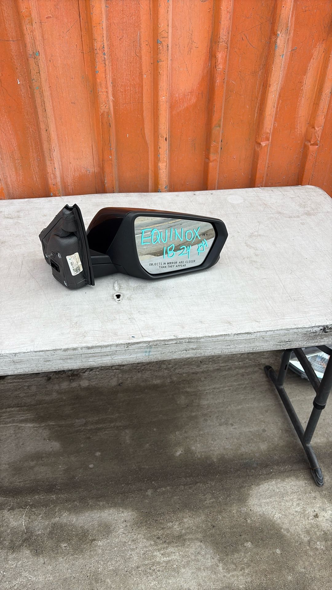 2018-2024 Equinox Mirror Right Side