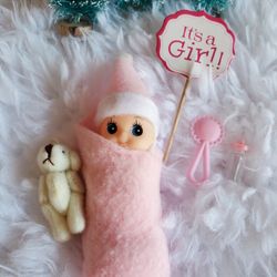 Not The Elf On The Shelf/ Baby Elf/ Red Elf/ Pink Elf