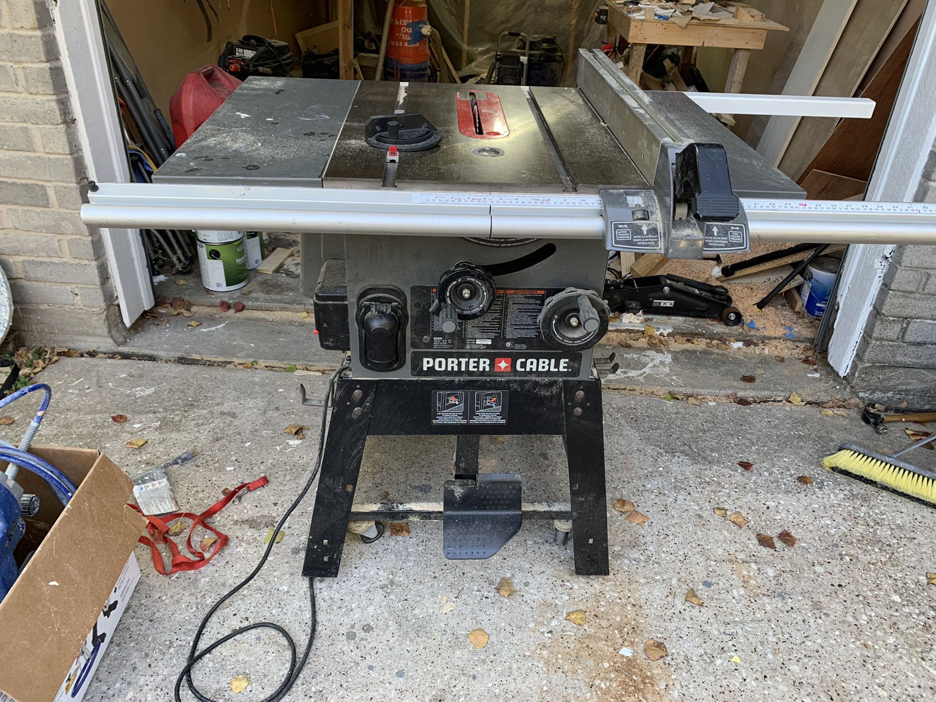Porter cable table saw