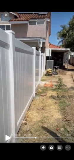 2’ Vinyl Wall Topper | PVC Privacy Fence Extension | Wall Top Fence Panels