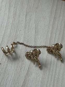 Aretes Gold Filled elefantes 🐘 joyería antigua