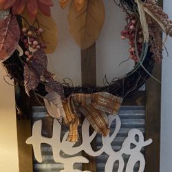 Hello Fall Home décor