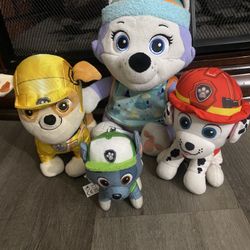 Paw Patrol Plush Set