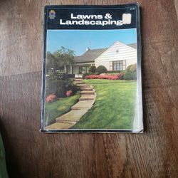 Lawns And Landscaping Antique Book