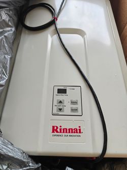 Rinnai tankless water heater