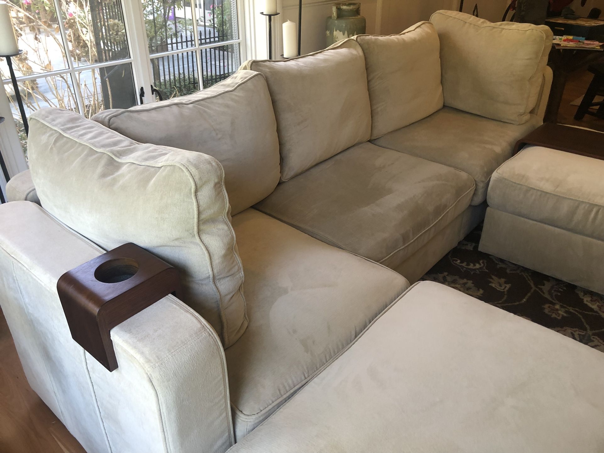 Lovesac 5 Seat Sectional & Accessories for Sale in Alexandria, VA OfferUp