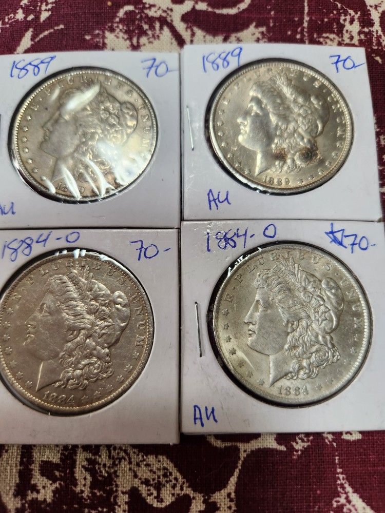 Silver Coins $70.00
