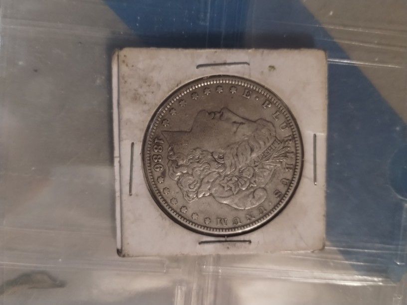 1886 Morgan Silver Dollar