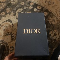 Vintage Dior Navy Blue Box 