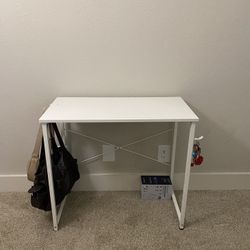 White Desk Table