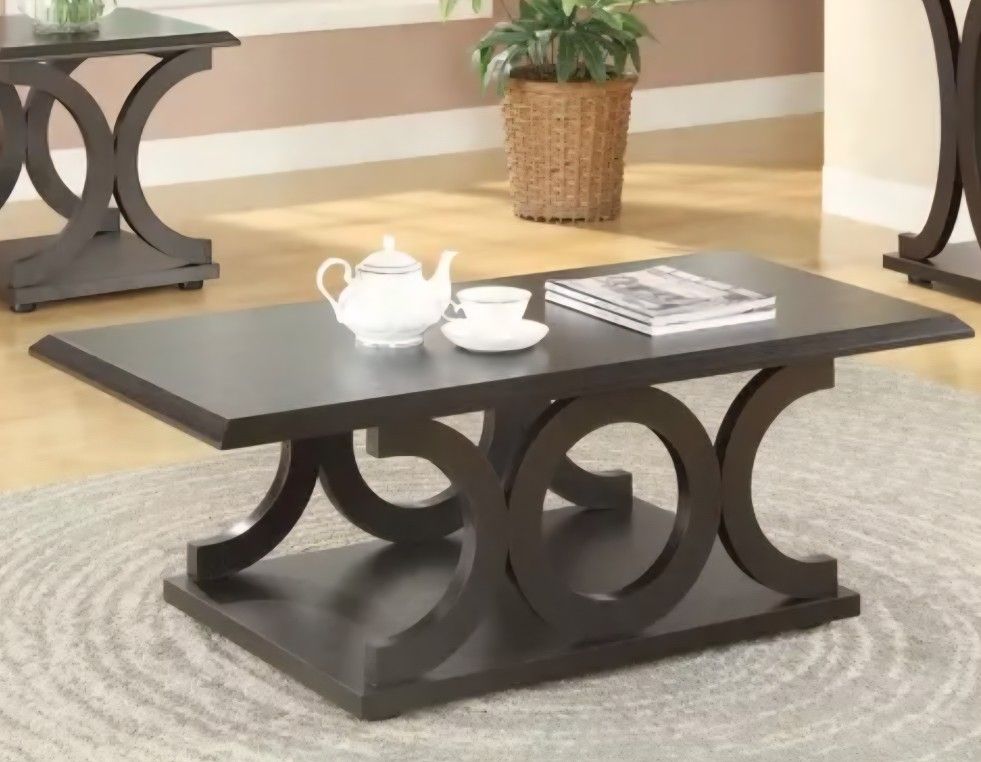 Shelly Cappuccino Coffee Table