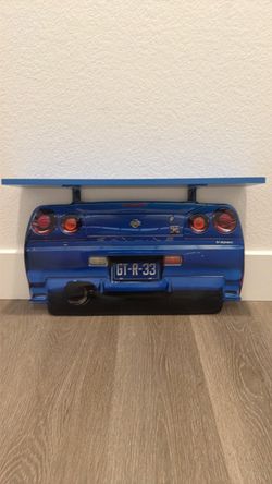 Nissan GTR Blue Shelf