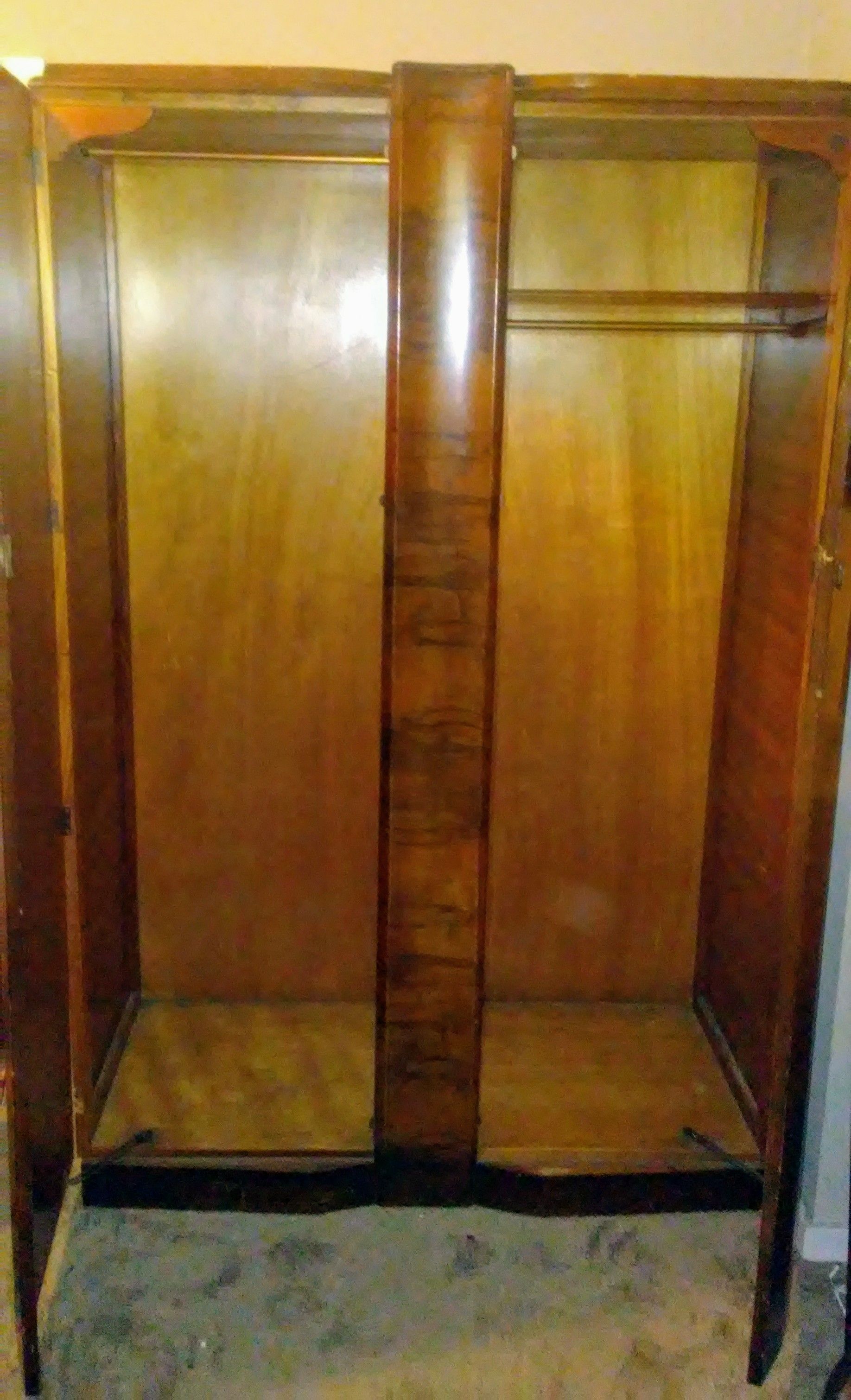 Shrager armoire antique with skeleton key locks for Sale in Snohomish