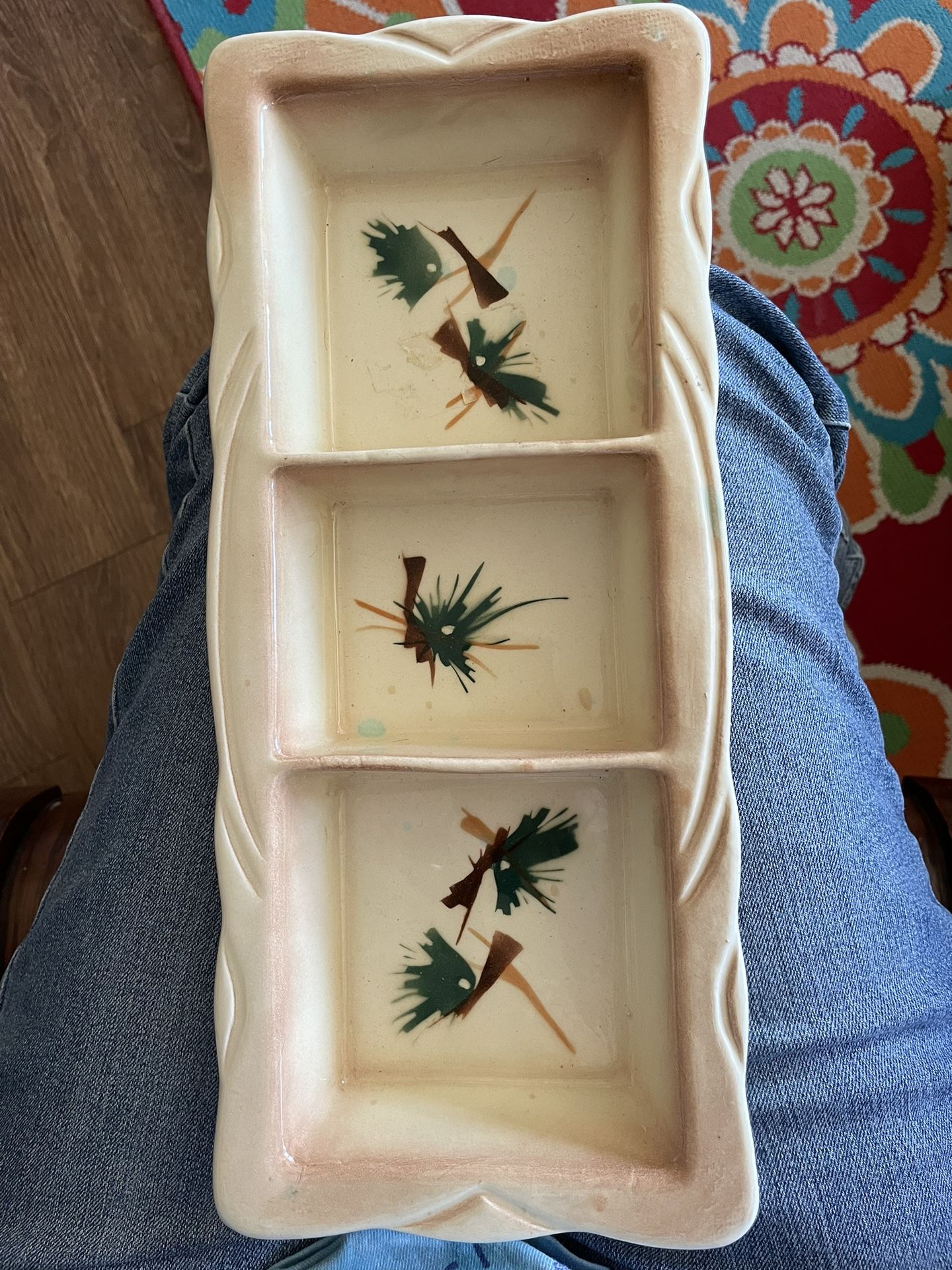 Vintage 1950’s Rare Relish Dish-Marked Down Again