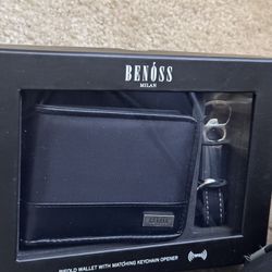 Benoss Bifold Wallet w/Keychain